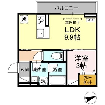 間取図 サントピア新涯Ⅱ