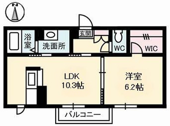 間取図 プランドール f