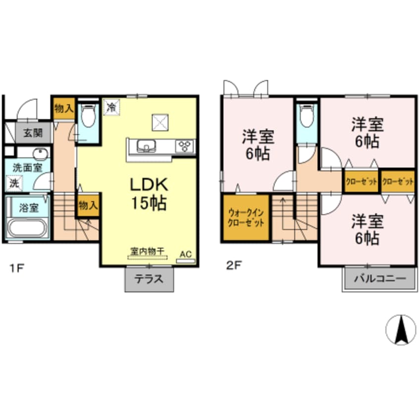 間取図 東深津　戸建