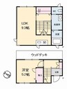 BEREO古野上 1LDKの間取り