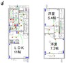 カルコーサ 2LDK+Sの間取り