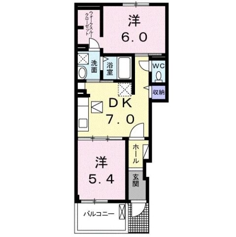 間取り図 グリーンヒルズ福山・壱番館