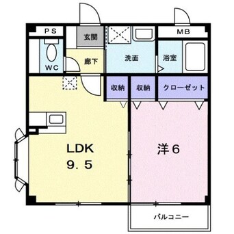 間取図 サニー　ヴィオラ