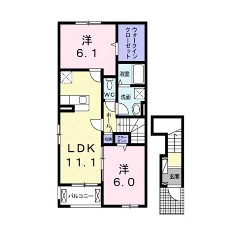 間取り図 クラシオンＢ
