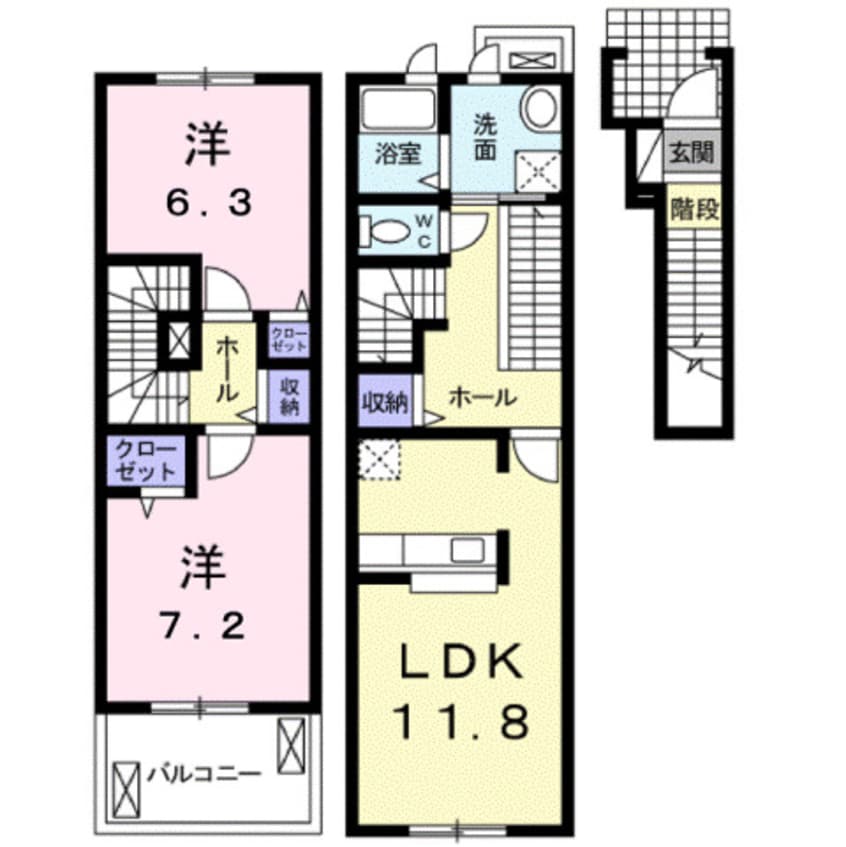 間取図 フリーディア