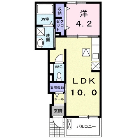 間取り図 メゾン　クラール