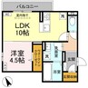 D-residence東川口N 1LDKの間取り