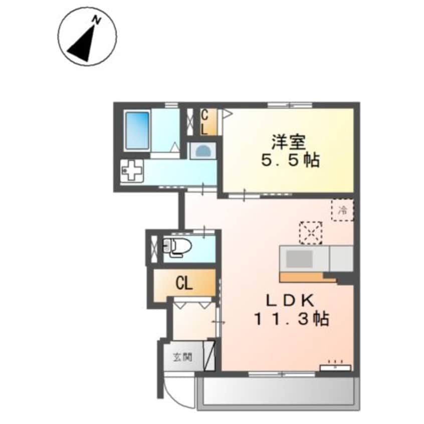 間取図 グランビスタ