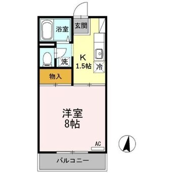 間取図 プレジール岡本 C棟