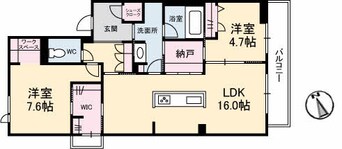 間取図 ザ ヘリテージ野上