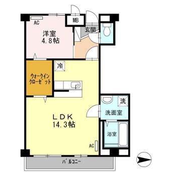 間取図 バンガーデン