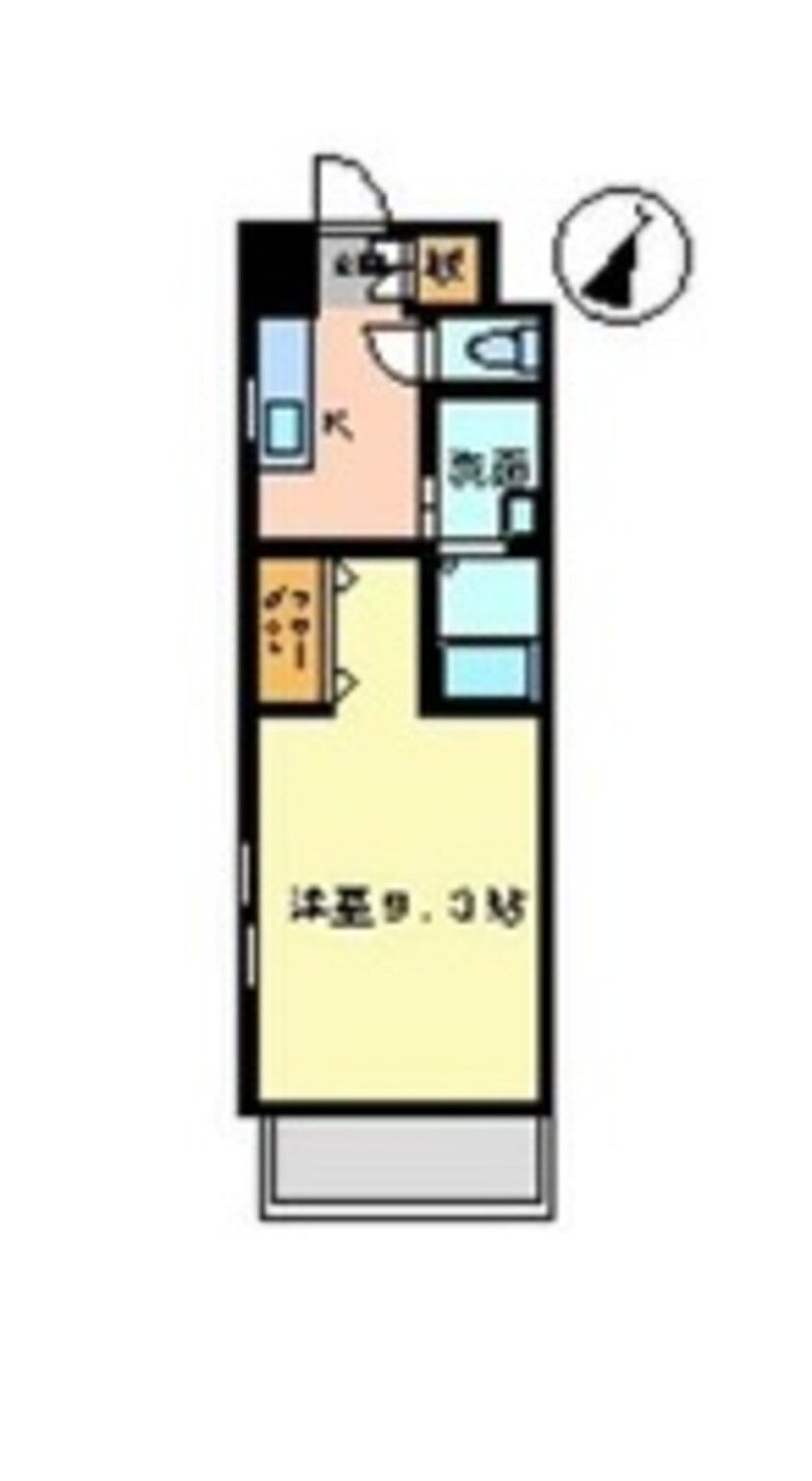 間取図 ブリエ福山西町