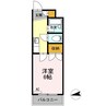 平成第2ビル 1Kの間取り