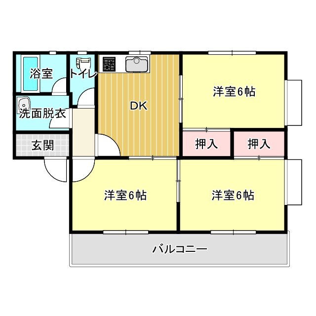間取り図 コンフレールB
