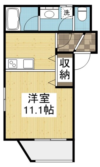 間取図 ポルシェ松浜