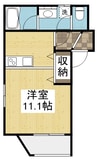 ポルシェ松浜 1Rの間取り