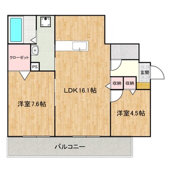 間取図 曙町１丁目新築マンション