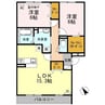 コンフォール 2LDKの間取り