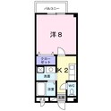 エスボワール新迫の間取図