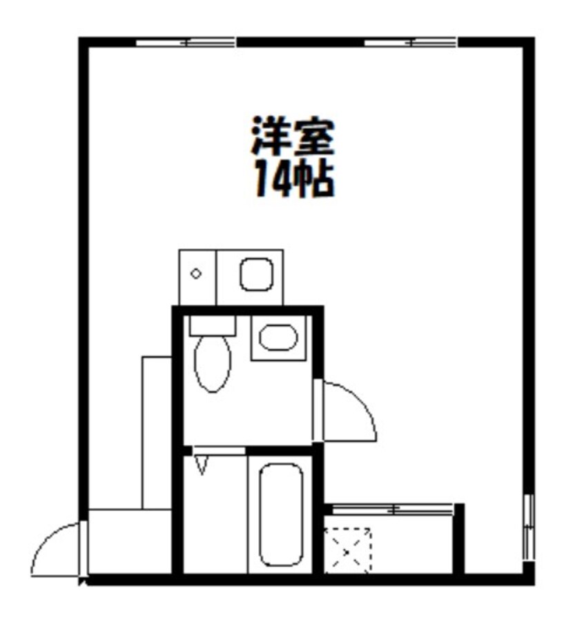 間取図 アバンティビル