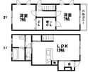 セリパープ津之郷　西　Cの間取図