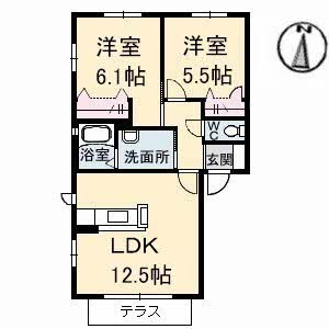 間取り図 メゾン　ダイイチ