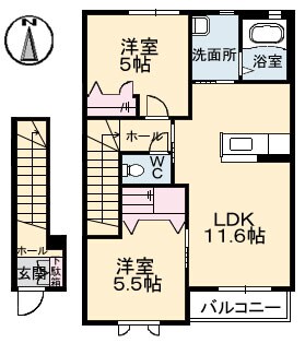 間取り図 エスパディグレイス