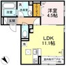 ハイムN&N 1LDKの間取り