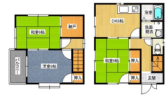 間取図 ネオウェーブ山手　