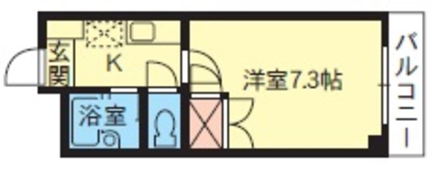 間取図 アーバンデニム松井屋