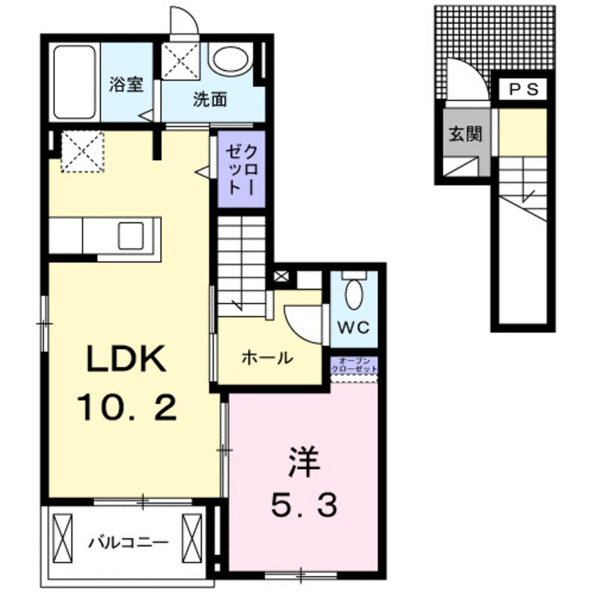 間取図 サニーベル