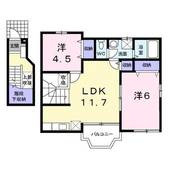 間取図 ロイヤルコート春日　Ｂ棟