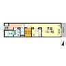 D-room今町 1Rの間取り