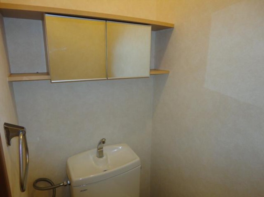 トイレ鏡付収納（イメージ） セイフティ・パレＫ　Ⅱ番館