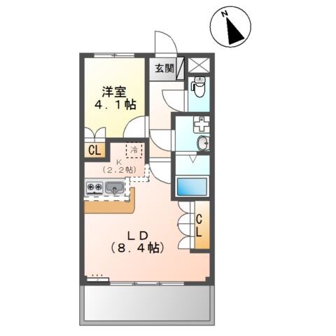間取り図 フィグトゥリーＫ