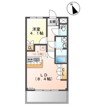 間取図 フィグトゥリーＫ