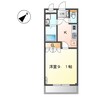ファイングレース 1Kの間取り