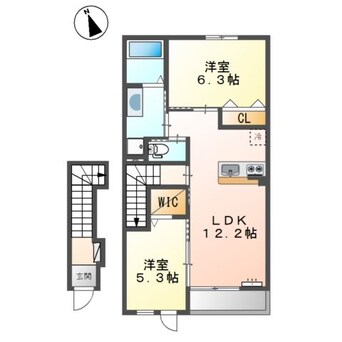 間取図 ティエード