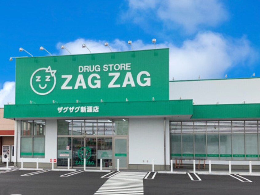 ザグザグ新涯店(ドラッグストア)まで824m ティエード