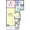 ベルボニ－トＡ 1LDKの間取り