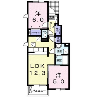 間取図 ピュアストリーム　Ａ