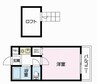 レオパレス南本庄 1Kの間取り