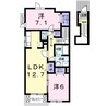 サンリット・スクエアＤ 2LDKの間取り