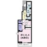 シャルム 1Rの間取り