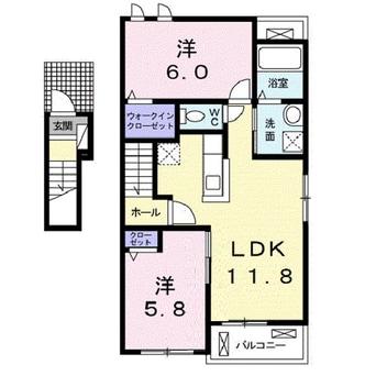 間取図 アトラスメゾンＡ