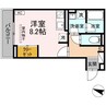 西町SUZUKAZE 1Rの間取り