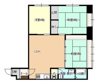 間取図 城北マンション
