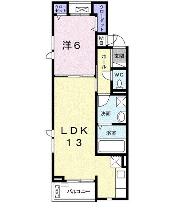 間取り図 サンテールⅣ