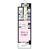 ヴィアーレ　光南 1Rの間取り