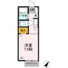 パレス仁方屋 1Rの間取り